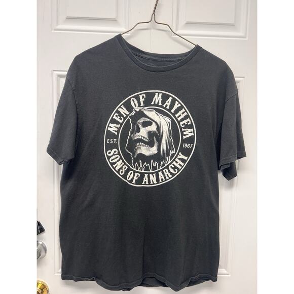 Men Of Mayhem Sons Of Anarchy T-Shirt Size Extra Large AAA3374 - Picture 1 of 3